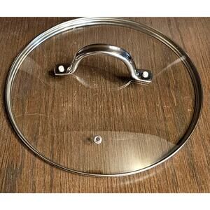 Vintage BELGIQUE Cookware LID ONLY Stainless  Fits 10" Pan